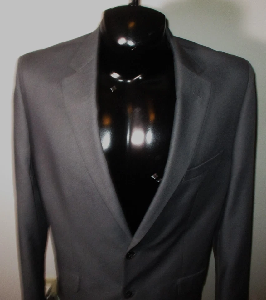 APT. Traje 9 Gris 2 Piezas Hombre Talla 44R, 34X31 Foto 3 de 4