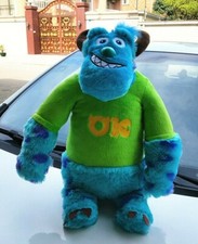 Large Disney Pixar Monster Inc University Sulley Sully OK Stuffed Plush Toy