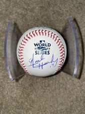 David Hensley Houston Astros 2022 World Series Baseball Signed Autographed