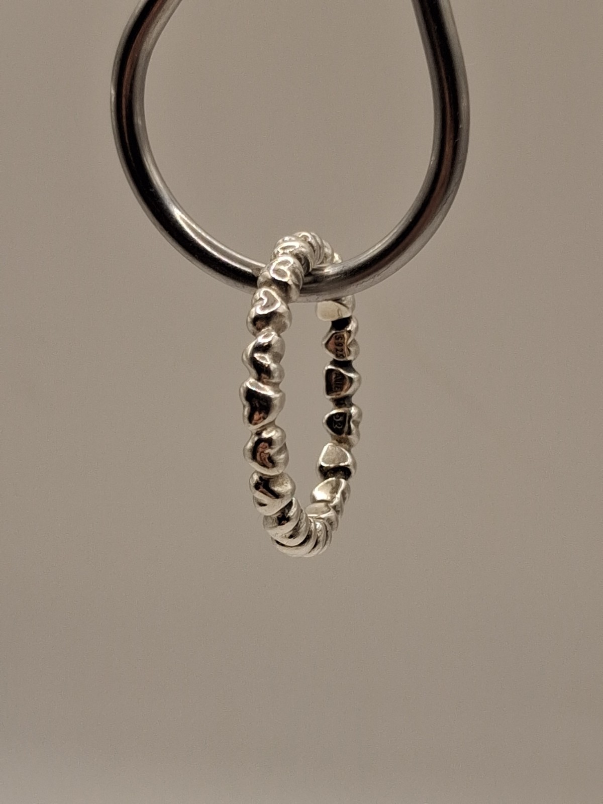 Authentic Pandora Forever Love Stackable Heart Ri… - image 5