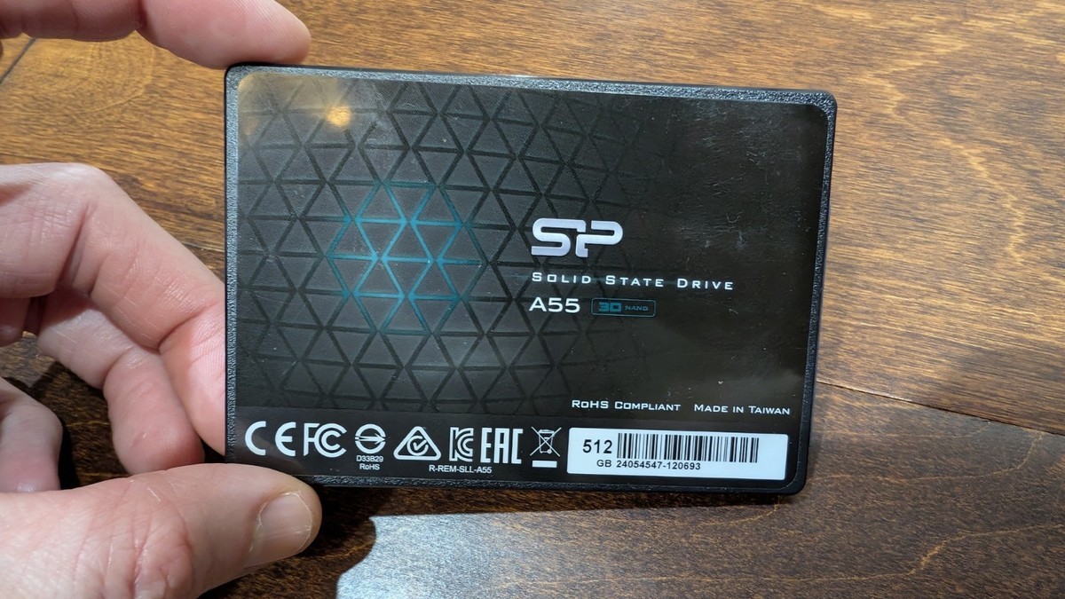 Silicon Power 2.5” 512GB Internal Solid State Drive SSD SP A55 3D