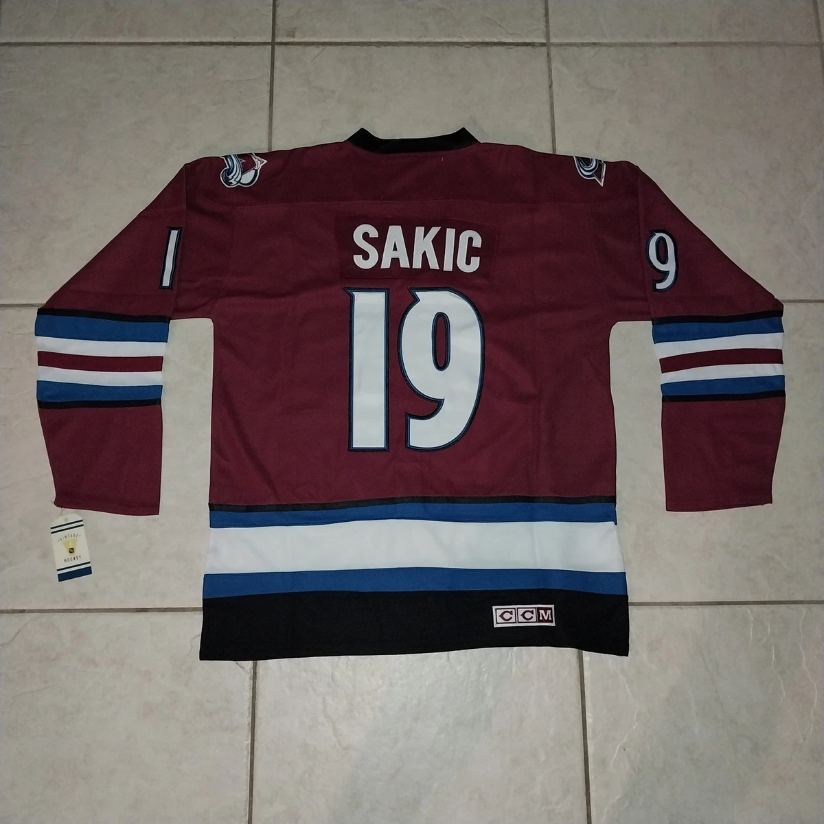 Maillot Hockey Colorado Avalanche Vintage 2001-2007 - CCM/Koho - Taille XL - Homme
