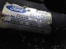 Démarreur Ford SIERRA