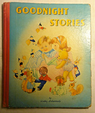 Vintage 50s/60s HB Goodnight Stories Willy Schermelie Children Toys Animals Elf