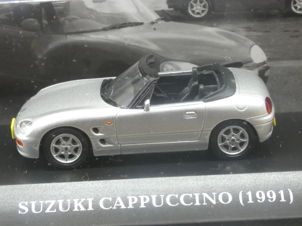 SUZUKI CAPPUCCINO 1991 Mini Voitures d'Antan N°78 1/43 IXO Neuf Boite Origine - Photo 2/4