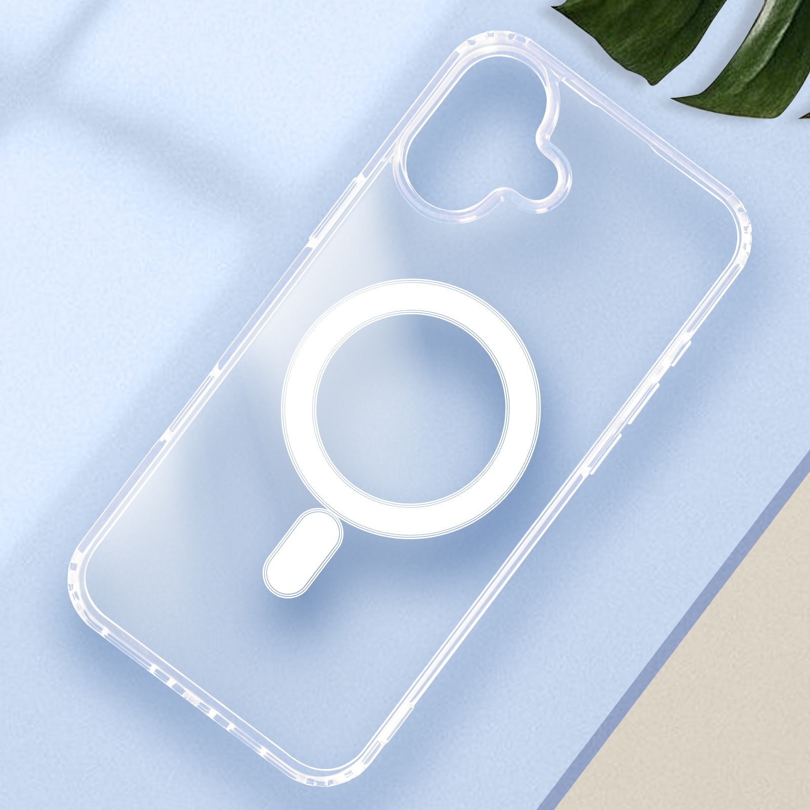 Coque iPhone 16 Plus transparente anti-rayures dos rigide Avizar - 3
