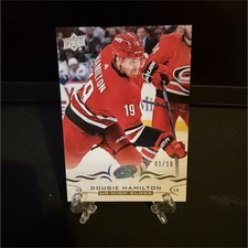 Upper Deck 2018-19 Series 2 Dougie Hamilton #286 High Gloss /10 First on Print