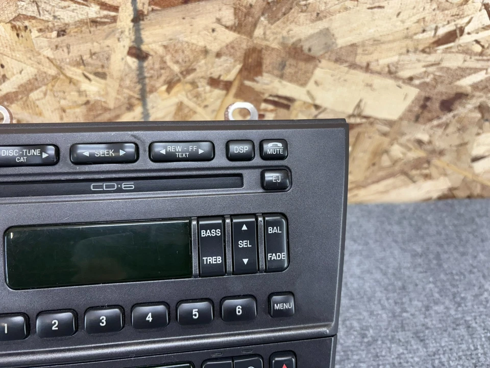 FORD THUNDERBIRD 2002-05 AM FM 6 DISCOS REPRODUCTOR DE CD TEMPERATURA CLIMATIZADOR OEM Foto 3 de 4