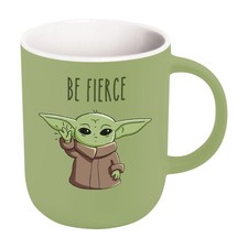 Taza Cappucino Star Wars Grogu "Be Fierce" 16oz