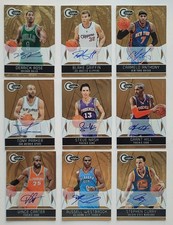 2010-11 Panini Totally Certified Basketball Gold Autographs /25 - Singles