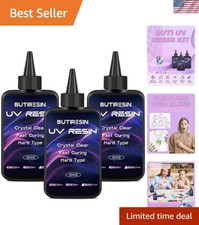 300g UV Resin - Non-toxic, Crystal Clear for All Your Crafting Needs
