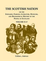 William Anderson | The Scottish Nation Volume D-F | Taschenbuch | Englisch
