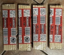 4 Packages of Wood Shims 8-In. 12-Pack Nelson Wood Shims