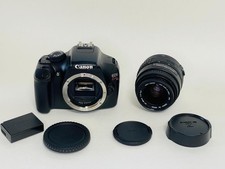 Canon EOS KISS X50 Digital SLR Camera with Sigma Lens Tested Excellent Condition