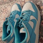 Nike Mens Low Top Lace Up Blue White Colorblock Athletic Sneakers — photo 1
