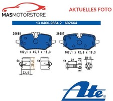 SATZ BREMSBELÄGE BREMSKLÖTZE ATE 130460-26642 P FÜR MINI MINI COUNTRYMAN