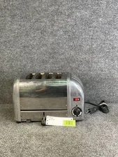 Dualit D4BMHUS 4‑Slice Classic Steel 🥐 Toaster Electric Corded Household Kitche
