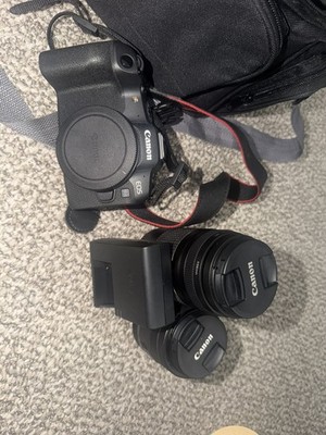 Canon EOS R8 Full Frame Mirrorless Camera Body + Microphone & Tripod Kit Bundle