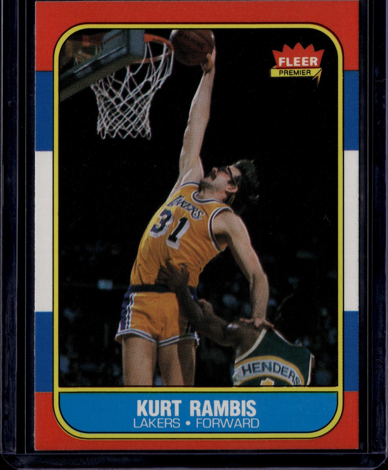 1986-87 Fleer #89 Kurt Rambis