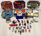 Lot of 3 Mighty Morphin Power Rangers Micro Playset & Figures Vintage 1995