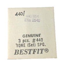 ETA 2540 Yoke Spring Set Spring watch part 440/854 3-pack 