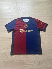 Barcelona Spotify Soccer Jersey Size Small Fan Version