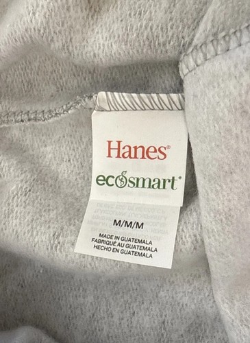 Hanes EcoSmart Herren Fleece Jogginghose mit Taschen Gr. M Light Steel - Bild 5 von 7