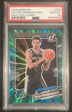 2023-24 Rated Rookie Teal Laser - Victor Wembanyama /20 - PSA 10