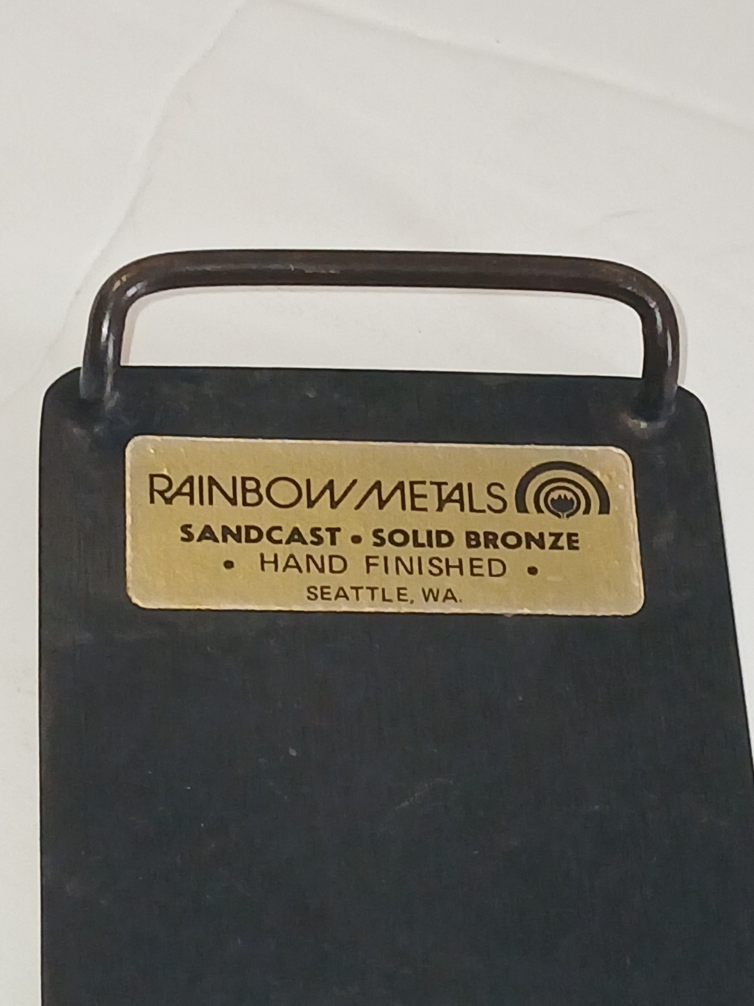 Rainbow Metals Hand Cast Solid Bronze Waterfall R… - image 4