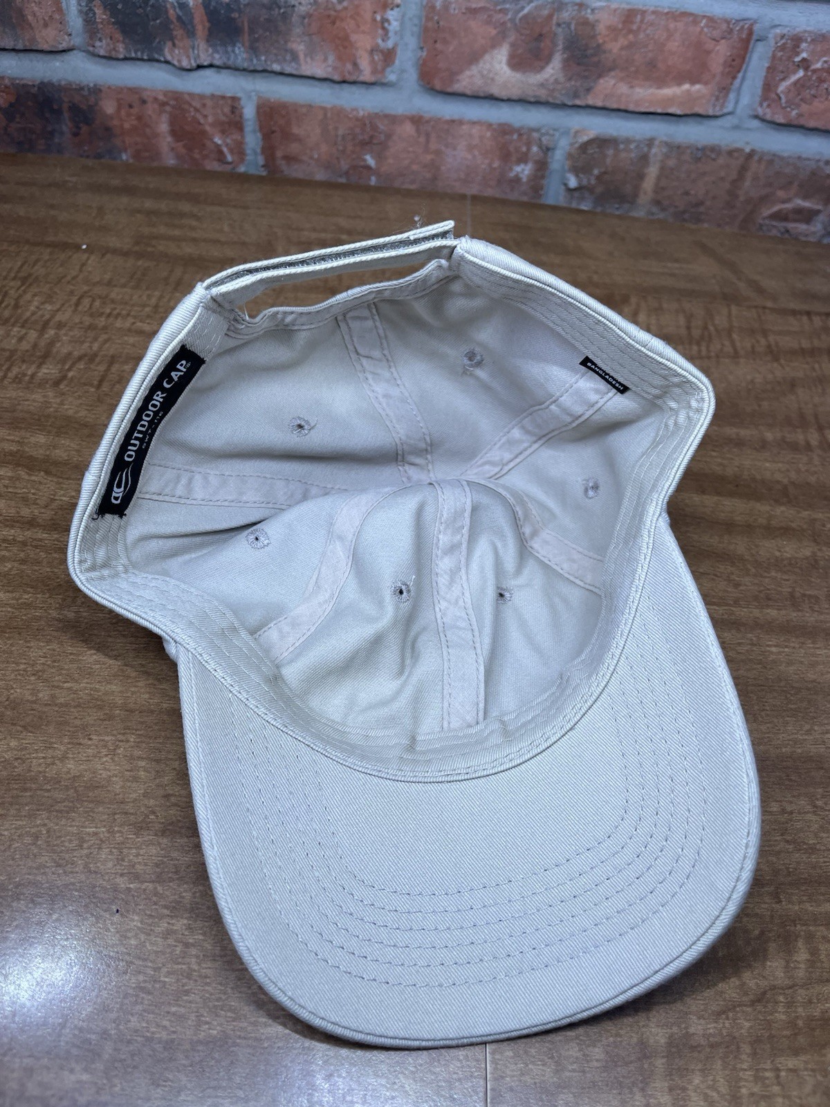 Plain Blank Solid Beige Tan Strapback Outdoor Cap… - image 5