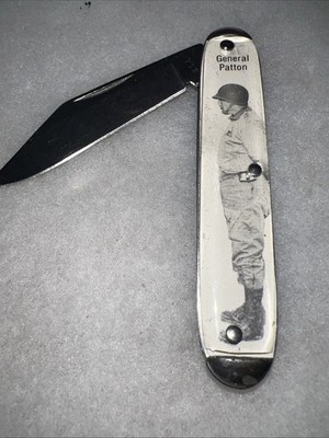Vintage General Patton Pocket knife made in USA