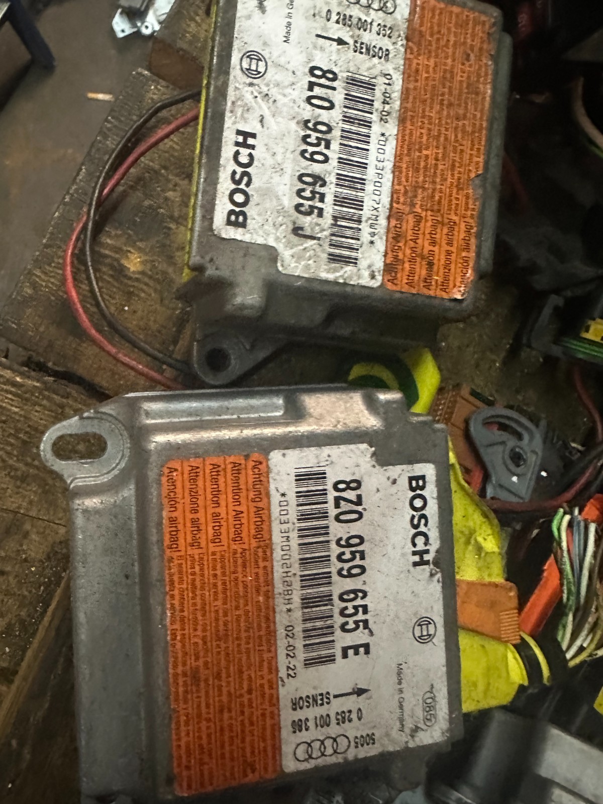 Calculateur air bag Audi A3 A1 panne résolue avec boîtier 8Z0959655E