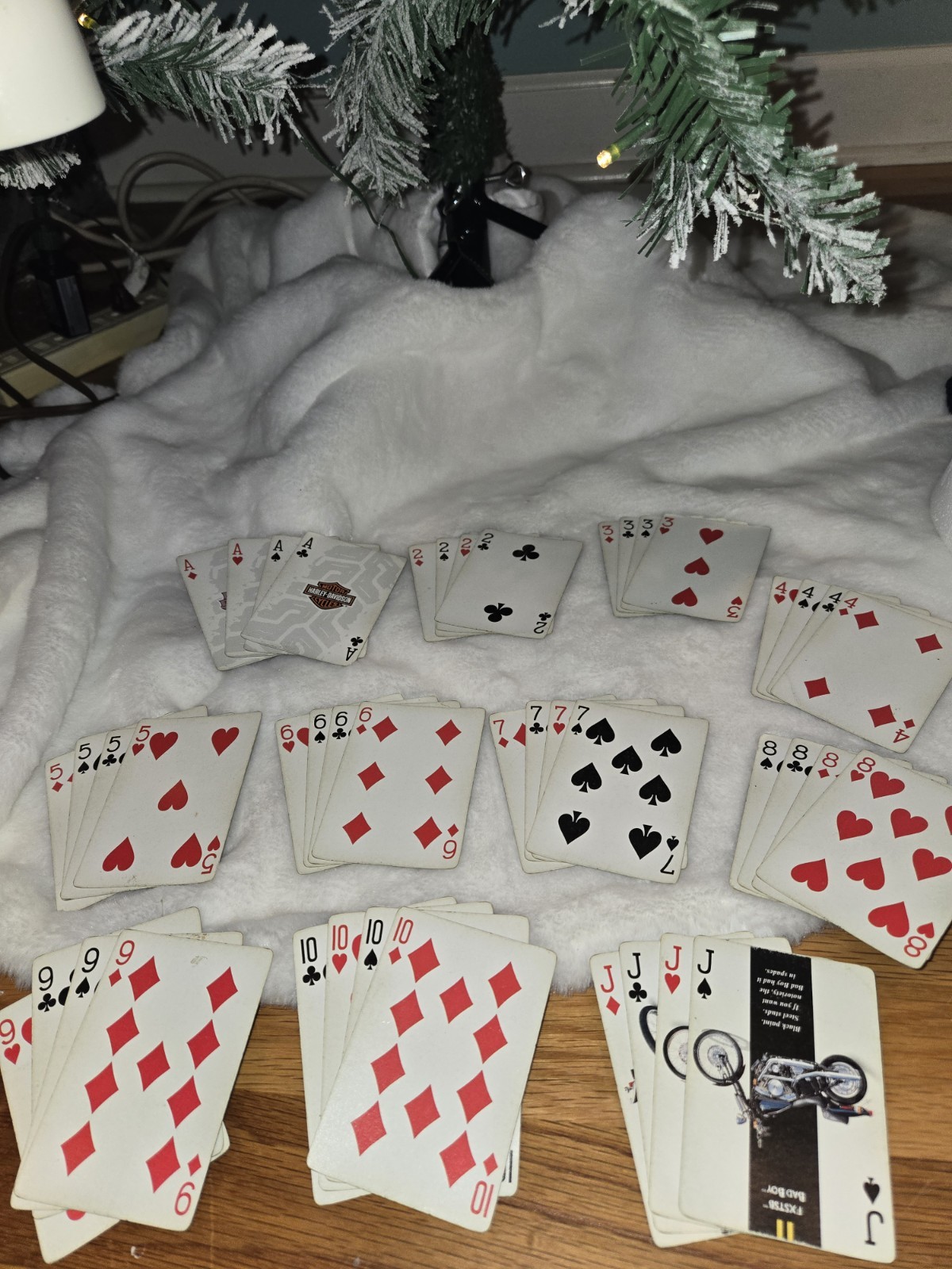 THE US PLAYING CARD CO HARLEY DAVIDSON 243-R MADE IN USA, Complete