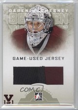 2008 ITG Between the Pipes Game-Used Jersey Vault Ruby 1/1 Daren Machesney 0c3