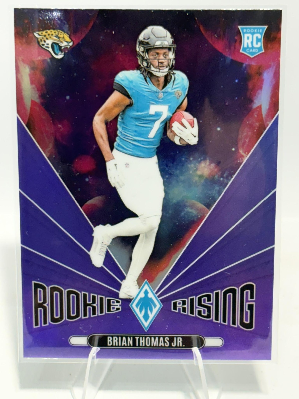 2024 Panini Phoenix #RR-BTJ Brian Thomas Jr. Rookie Rising Purple