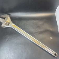Proto 24 600mm 724l Satin Chrome Adjustable Wrench Made In Usa Clik-stop