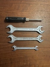 Vintage Mercedes Benz  Factory Tool Kit Tools 4 Piece Used Set