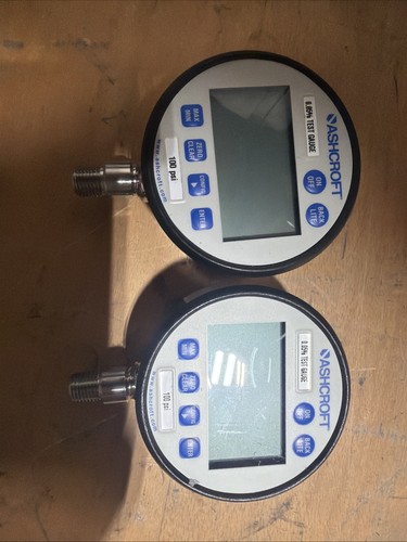 ASHCROFT DIGITAL 0.05% TEST GUAGE 100 PSI 1/4 NPT