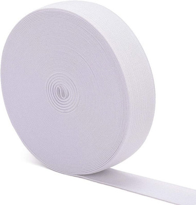 Elastic Bands for Sewing White 1 Inch 12 Yard High Elasticity Knit Spool Sewing
