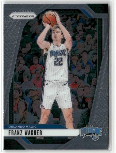 Carte Panini Franz Wagner Blue Wave Prizm #143 - Numérotée /125 - Orlando Magic