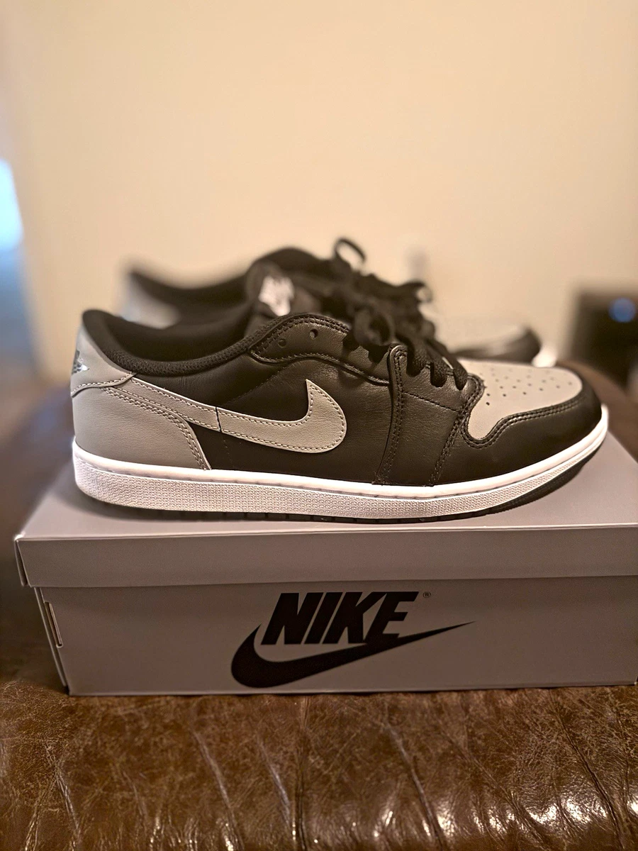 Preços baixos em Jordan 1 Retro Low Dark Grey Black | eBay