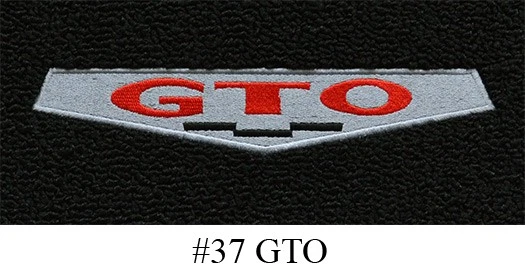 1966 - 1967 庞蒂亚克 GTO 脚垫 - 4 件 - 环 | 适合:自动 — 第 4/4 张图片