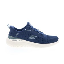 Skechers Bounder 2.0 - Almir 233031-NVGR Mens Blue Lifestyle Sneakers Shoes
