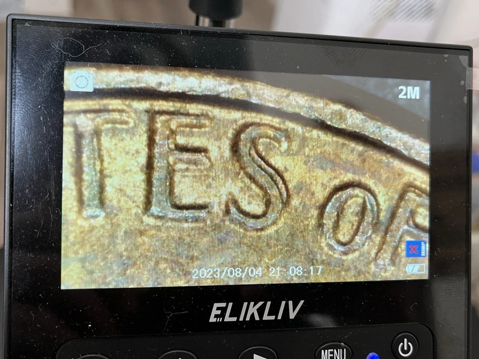 1981-P Lincoln Memorial Penny Double Die Obverse. 3.1 Gram Copper. Rare. - Image 3 of 4