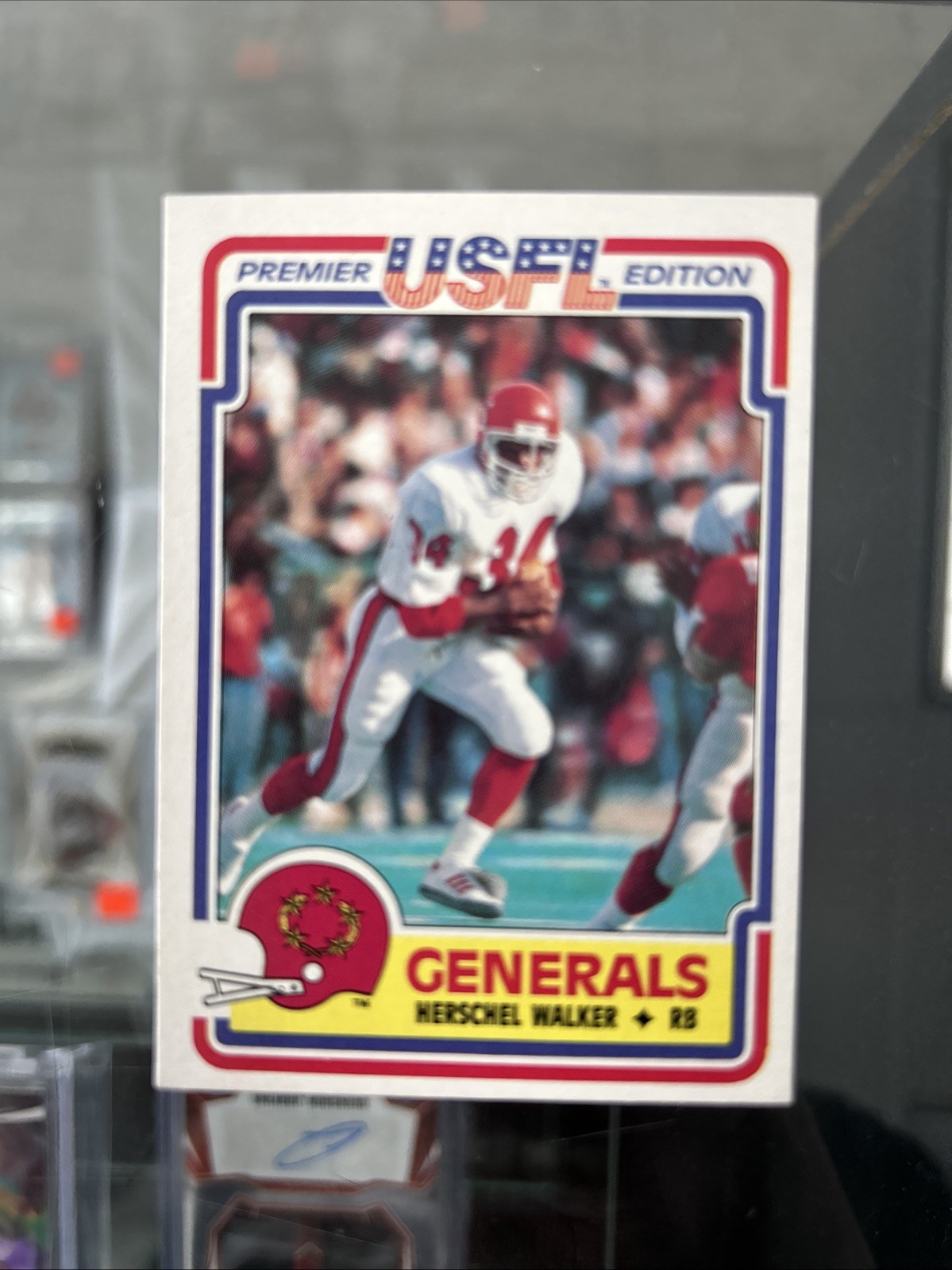 1984 Topps USFL Herschel Walker Rookie Card #74 NM-MT Crisp And Sharp 🔥