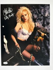 Christina Applegate Signed 11x14 Photo 'Kelly Bundy' JSA COA Private Signing