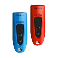Sandisk Ultra Usb 3.0 Flash-Laufwerk 32 Gb Blau/Rot Mit Passwortschutz 130 Mb/S