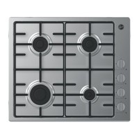 Hoover 60cm 4 Burner Gas Hob - Stainless Steel HHW6LK3X