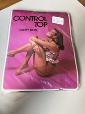 Vintage Control Top Panty Hose Paris Bark Size D Sealed in Package Made in USA