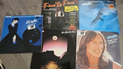 5x Frank Duval LPs   Konvolut